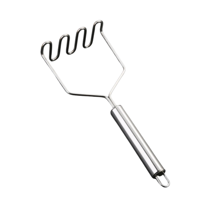 Esmagador Manual de Batatas e Legumes em Aço Inoxidável