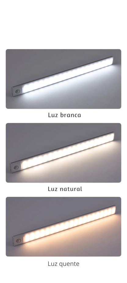 Luz LED com Sensor de Movimento