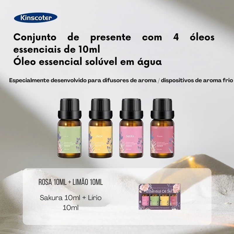 Difusor de Aromas USB com Efeito Chama RGB