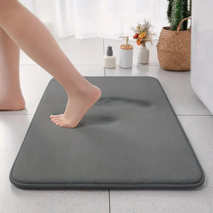 Tapete de Casa de Banho Absorvente Antiderrapante