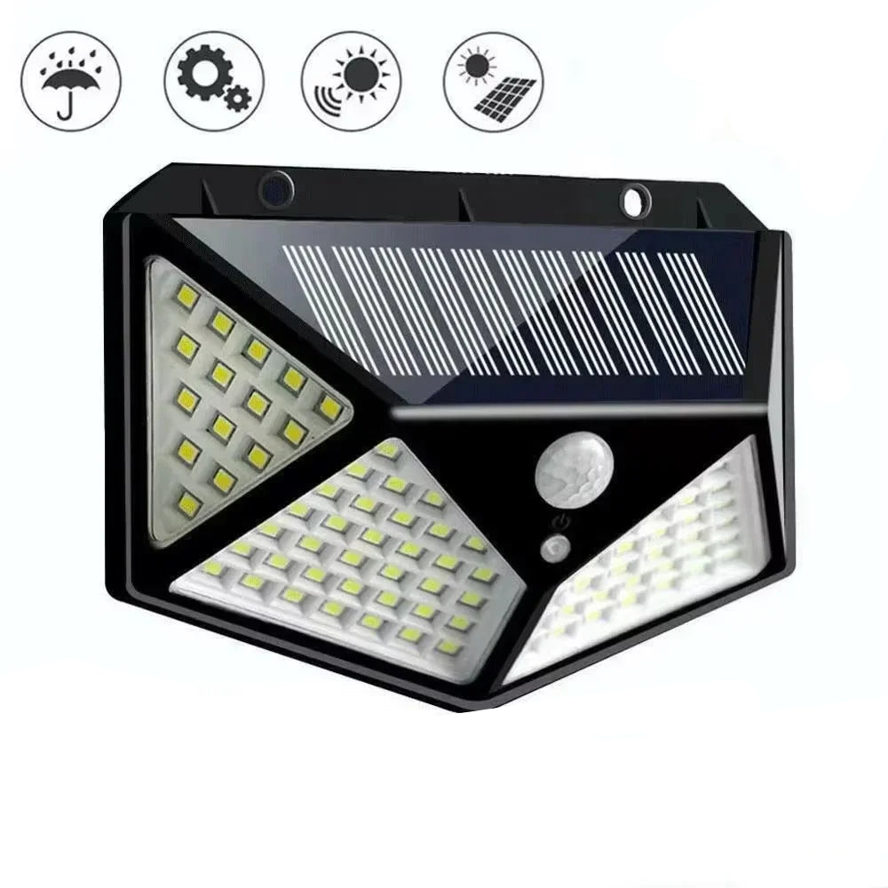 Candeeiro Solar LED Multifuncional com Sensor de Movimento