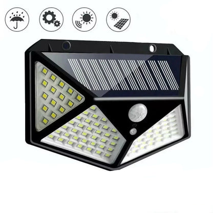 Candeeiro Solar LED Multifuncional com Sensor de Movimento