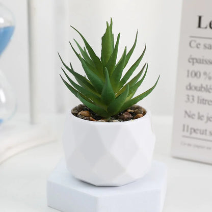 Mini Bonsai de Suculentas Artificiais