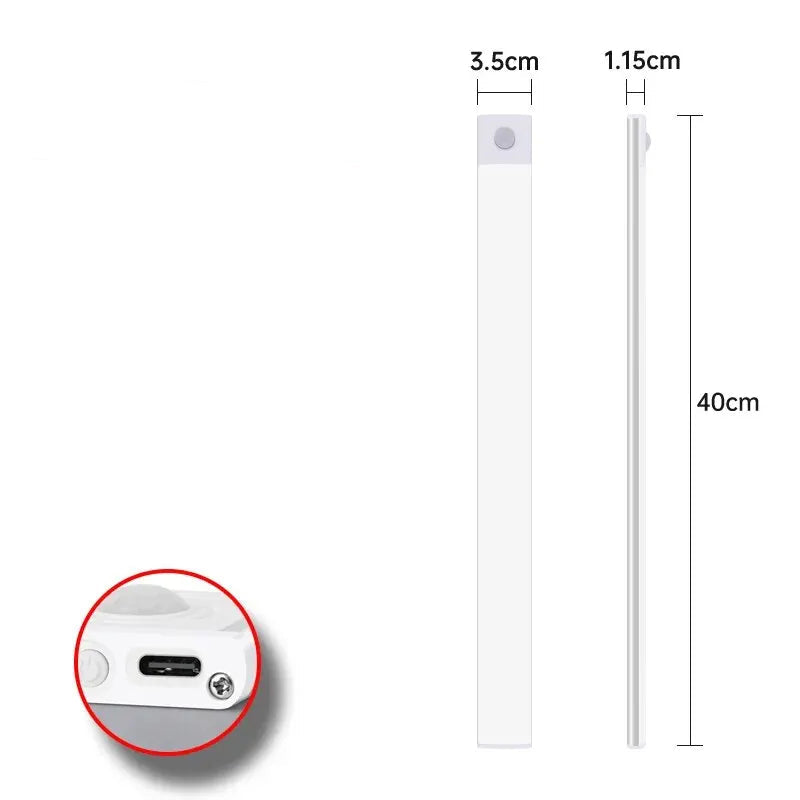 Luz LED com Sensor de Movimento