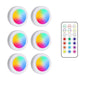 Luzes LED RGB sem Fios para Armários e Móveis
