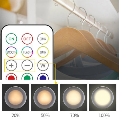 Luzes LED RGB sem Fios para Armários e Móveis