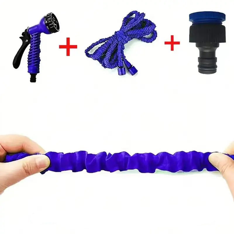 Mangueira Expansível “Magic Hose” com Pistola de 7 Funções